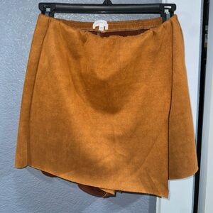 Better Be Warm Brown Mini Skirt